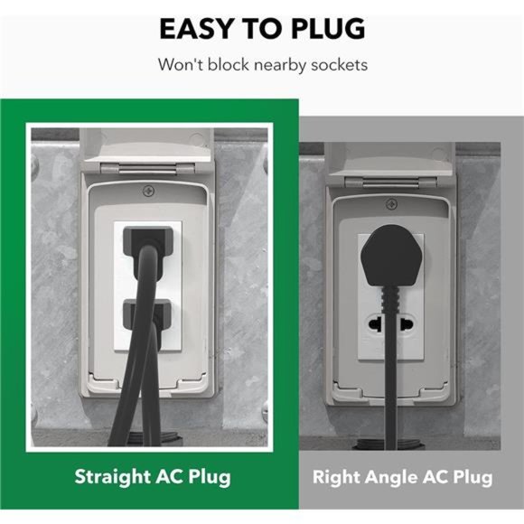 Outdoor Mechanical Programmable Dual Outlet Timer - Plugin timer, Waterproof - Picture 4 of 6